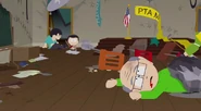 PTA.png (685 KB) Randy Marsh, Herbert Garrison, and Mrs. Tucker injured in a shootout during a PTA meeting. (VGA 2012 trailer)