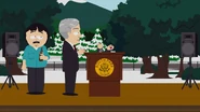 Mitch Conner pledging his oath in becoming city mayor.