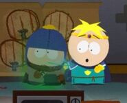 Butters healing Craig during "The Bard".