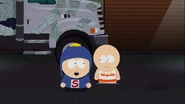 Super Craig questioning The New Kid on why there is a truck wrapped in aluminium foil.