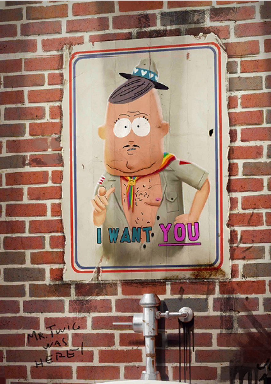 South Park - Big Gay Al Magnet for Sale by Xanderlee7