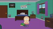 Stripe's location inside Super Craig's bedroom.