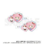 Multi-Clip Set of 2 Anya Forger & Hello Kitty