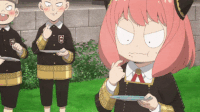 Anya gets fired up