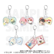 Trading Double Acrylic Keychains