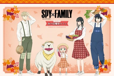SPY x FAMILY x Sweets Paradise Café Collaboration (2022) | Spy x