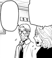 Maureen sees Matthew's wound on his face
