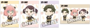 Postcards included with Peanut Strawberry Choco