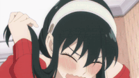 Yor slapping Yuri