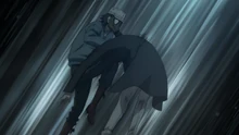 Yuri defeats Bruce, the leader of the second hijacked bus
