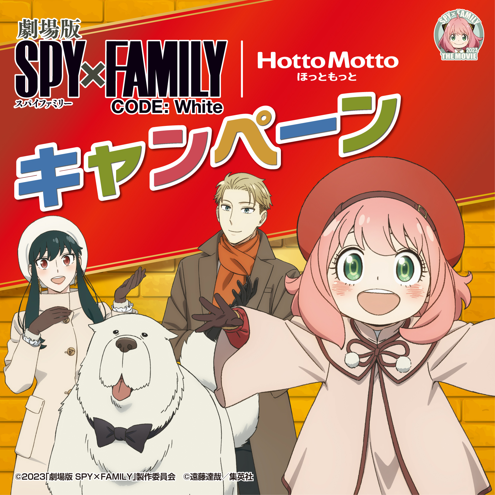 SPY x FAMILY CODE: White x Hotto Motto Collaboration (2023), Spy x Family  Wiki