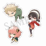 Sticker Set - Sharp Face Set (ステッカーセット キリッと顔セット, Sutekkā Setto Kiritto Kao Setto?)