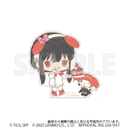 Die-cut Sticker Yor Forger & My Melody
