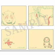 Sticky Note Exciting Set (ふせんセット　わくわくセット, Fusen Setto Waku Waku Setto?)