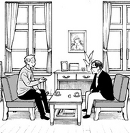 Loid holds the first consultation with Thomas Austin