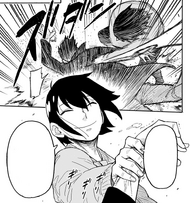 Yuri quickly disables Conrad