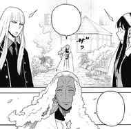 Shopkeeper interrupts the tension between Yor and Hemlock