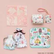 Afternoon Tea LIVING 2023 Goods 1.png (1.42 MB) Mini Towel, Pouch, Pass Case with Reel & Drawstring Bags
