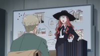 Sylvia briefs Loid