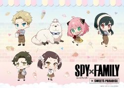 SPY x FAMILY x Sweets Paradise Café Collaboration (2022) | Spy x
