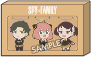 Anya, Becky, and Damian Rubber Key Holder