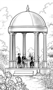 The Garden assassins hold a meeting with the Shopkeeper