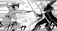 Yor clashes with Hemlock