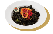 Thorn Princess' Squid Ink Tomato Pasta (ヨルのローズフォンダンショコラ, Ibara-hime no Ikasumi Tomato Pasuta?)