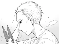 Martha cuts her hair