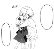 Sigmund hugs Anya