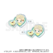 Multi-Clip Set of 2 Loid Forger & Pompompurin