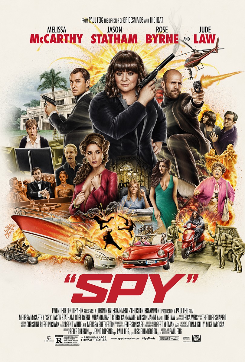 characters in the movie spy
