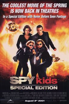 Spy kids special edition movie poster