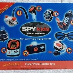 mcdonalds spy kids toys