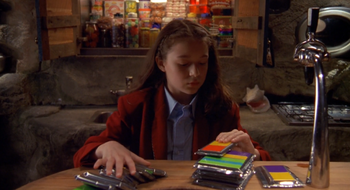 The food packets in the first film