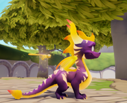 Spyro Super Flame Skin