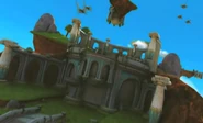 Dragon's Peak in Intro.jpg (44 KB) The Elder Dragon Throne as seen in the intro of Skylanders: Spyro's Adventure (with the exception of the Dragon's Throne)