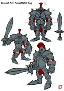 Rough sketches of the Executioner by Rod Wong.