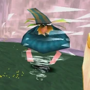 Заклинатель ветра создаёт торнадо