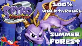 wallpapers Spyro 2 Summer Forest Gems summer forest spyro wiki fandom