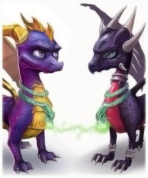 Spyro necklace on sale