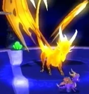 The Elemental Dragon's electric form.