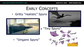 Early spyro concepts