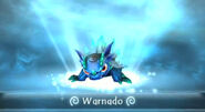 Warnado in his elemental background