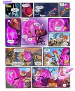 The digital comic featuring Ripto arriving in Crash Team Rumble