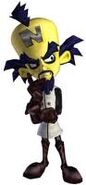 Cortex as he appears in Crash: Crash of the Titans.