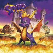 The Reignited Trilogy's art for Spyro the Dragon