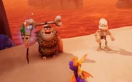 Ooga and Mr. Bones in Reignited Trilogy