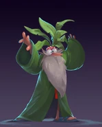 Spyro Reignited Trilogy concept art of the Green Druid