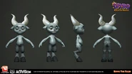 Spyro Reignited Trilogy Bippo character model by GFactory